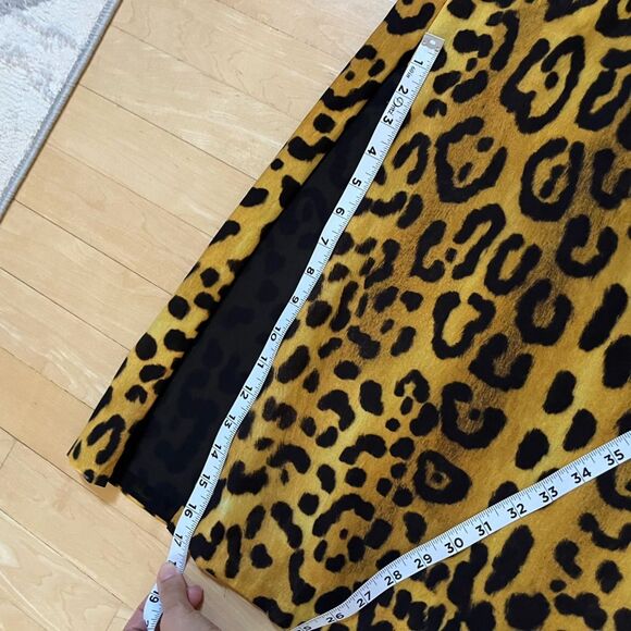 Adam Lippes Collective Leopard Cami Midi Dress 4 - Picture 15 of 16